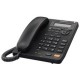 Telefon analogic Panasonic KX-TS620FXW negru PNTEL-TS620FXW