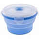 Recipient pliabil din silicon pentru hrana albastru Nuvita 540ml 4468 NU-PPCP0017
