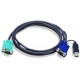 Set cabluri pentru KVM ATEN HD15M/USB A(M)-SPHD15M 1.2m 2L-5201U